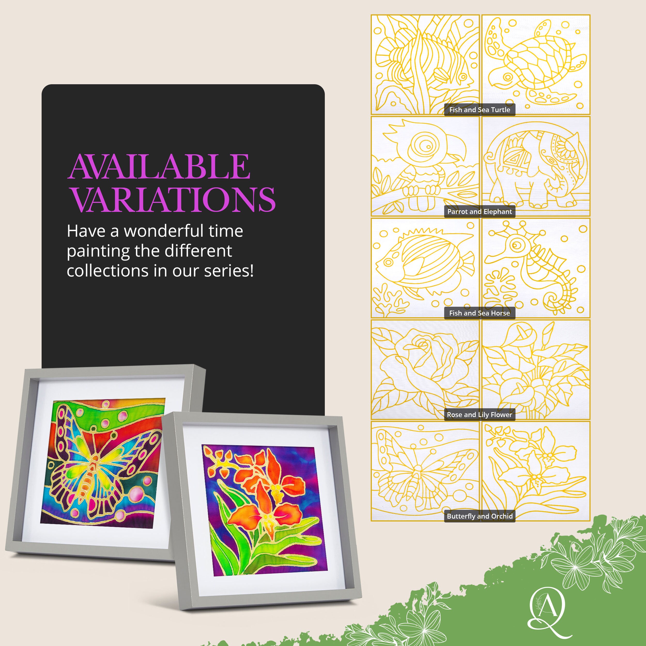 Batik Painting 2-in-1 Kit - Etsy