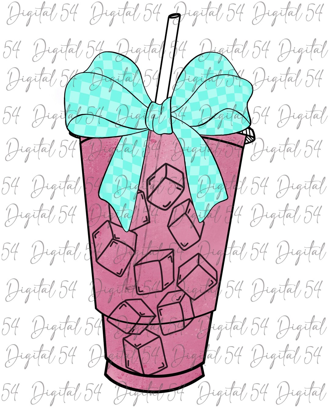 Bow Color Tea Fun Tea With Bow PNG | Healthy Tea | Digital File | Tea Design | Loaded ...