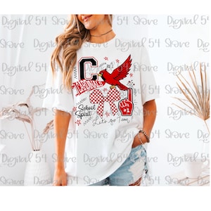 Cardinals PNG: College Sports Pennant Design (Digital File