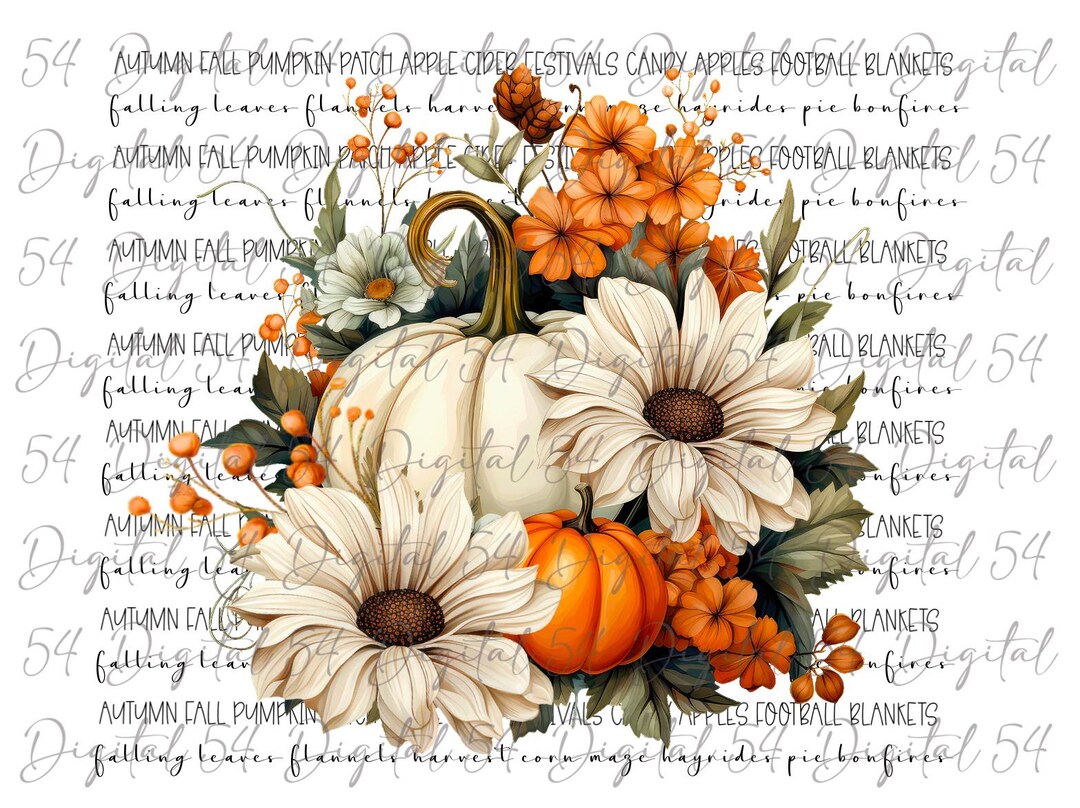 Hello Fall | Pumpkin Season | Hayrides | Digital File | Designs ...