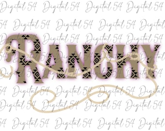 Collar ranchero PNG / Western / Vaquera / Archivo digital / Contundente / Divertido / Diseños de tendencia / Archivo PNG / Archivo de transferencia / Elegante / Western SVG /