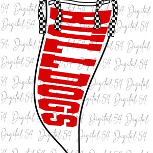 Bulldogs Pennant PNG | Adorable Fun Design | Trending PNG | Instant Download Cute School Spirit | Custom Orders Accepted | College Sports |