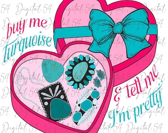 SVG turquesa de San Valentín / Descarga digital / Archivo de corte / Día de San Valentín / Personalizable / Dulces / Tendencias / Corazones / Amor / Sé mi Valentín