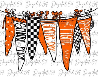 Senators PNG | Adorable and Unique | Digital File | Go Fight Win | Custom Pennant | College Sports | High School | Football | Custom Pendant