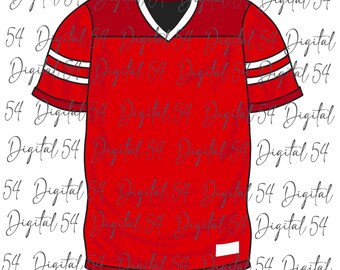 Vintage 70s 80s Football Jersey T-shirt 1970 1980 White Blue