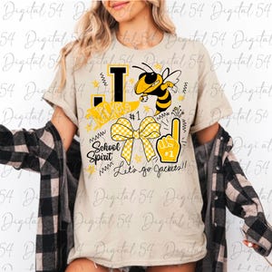 Jackets Busy Graffiti PNG | School Spirit | Custom Digital Designs | Instant Download | Great for POD | DTF Compatible | Game Day Gear | Fun