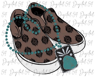 Collar turquesa de moda PNG / Western / Vaquera / Archivo digital / Ranchero / Divertido / Joyería turquesa / Archivo PNG / Archivo de transferencia / Elegante /