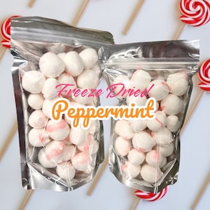 Gefriergetrocknete Pfefferminz Salzwasser Taffy, Köstliche Leckereien, Selbstgemachte Spaß Taffy Bombs, Getrocknete Süßigkeiten, Gefriergetrocknete Snacks
