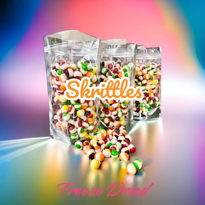 Freeze Dried Skrittles, Space Food, Freeze Dried Candy, Rainbow Crunch, Treats
