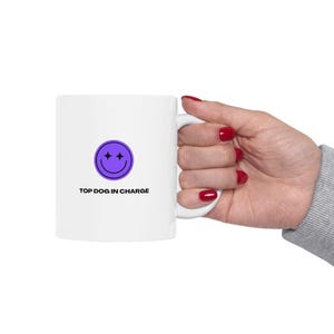 Best Boss Coffee Mug, Funny Office Gift, Boss Appreciation Cup, 11oz Ceramic Mug, Gift for Manager or Coworker image 4
