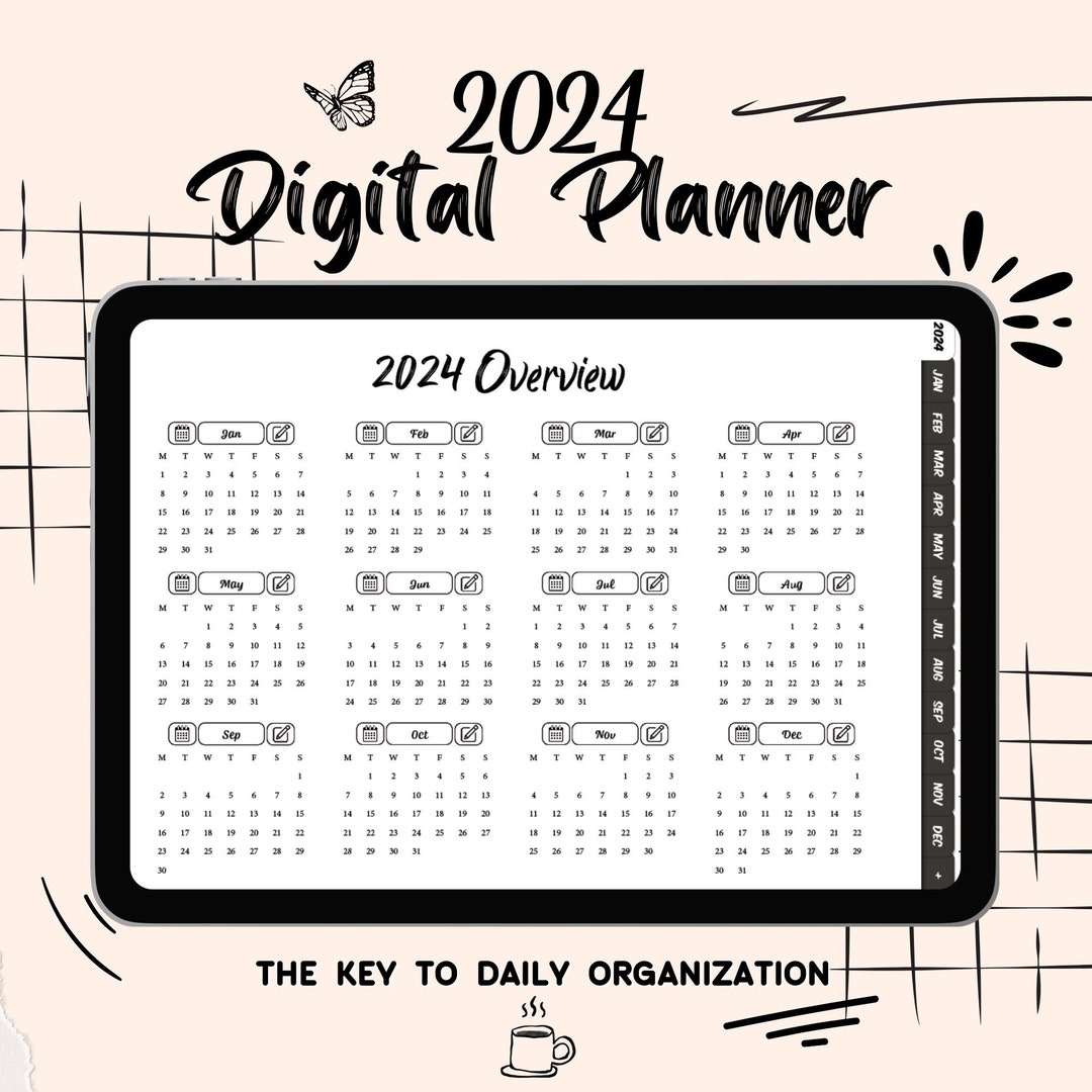 Ultimate Digital Planner 2024, Goodnotes Planner, iPad Planner ...
