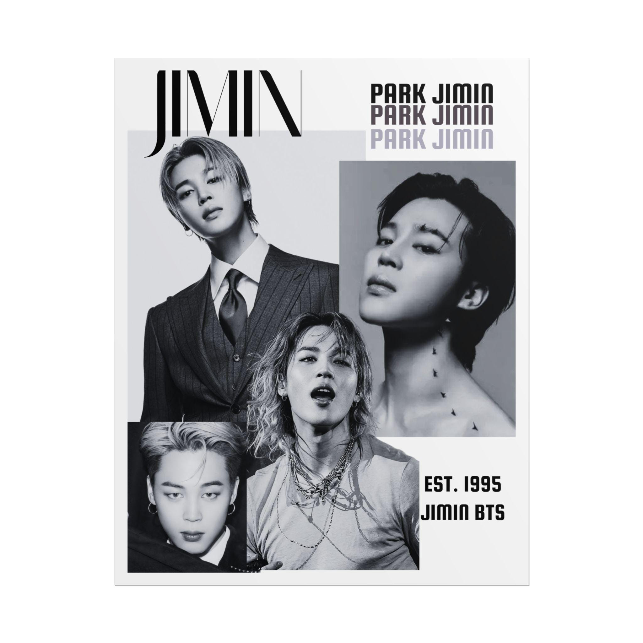 Bts Jimin Poster - Etsy