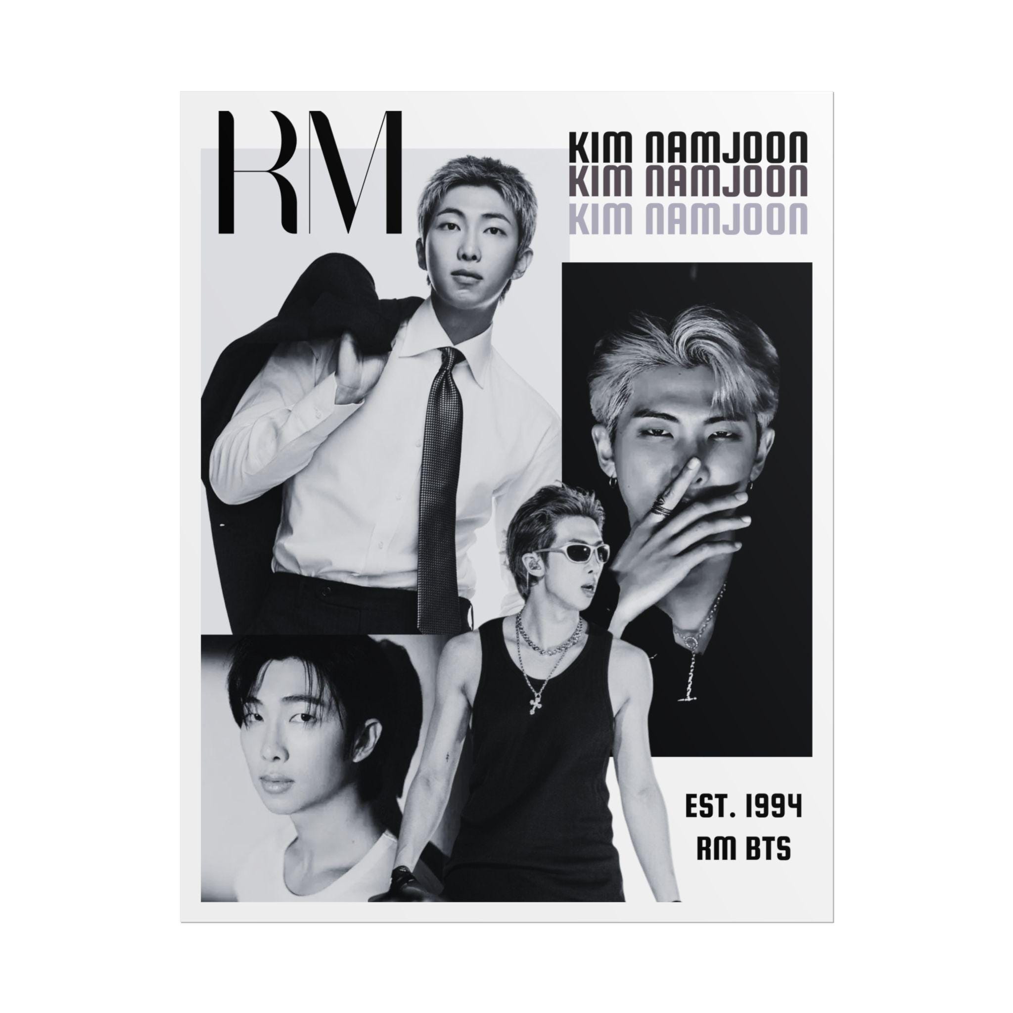 Kim Namjoon Bts Rm - Etsy