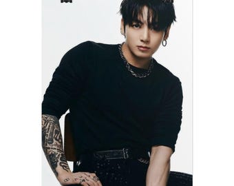Póster de Jeon Jungkook / Póster de ídolo Kpop / Foto de JK / Póster de Jungkook / Regalo para ARMY /