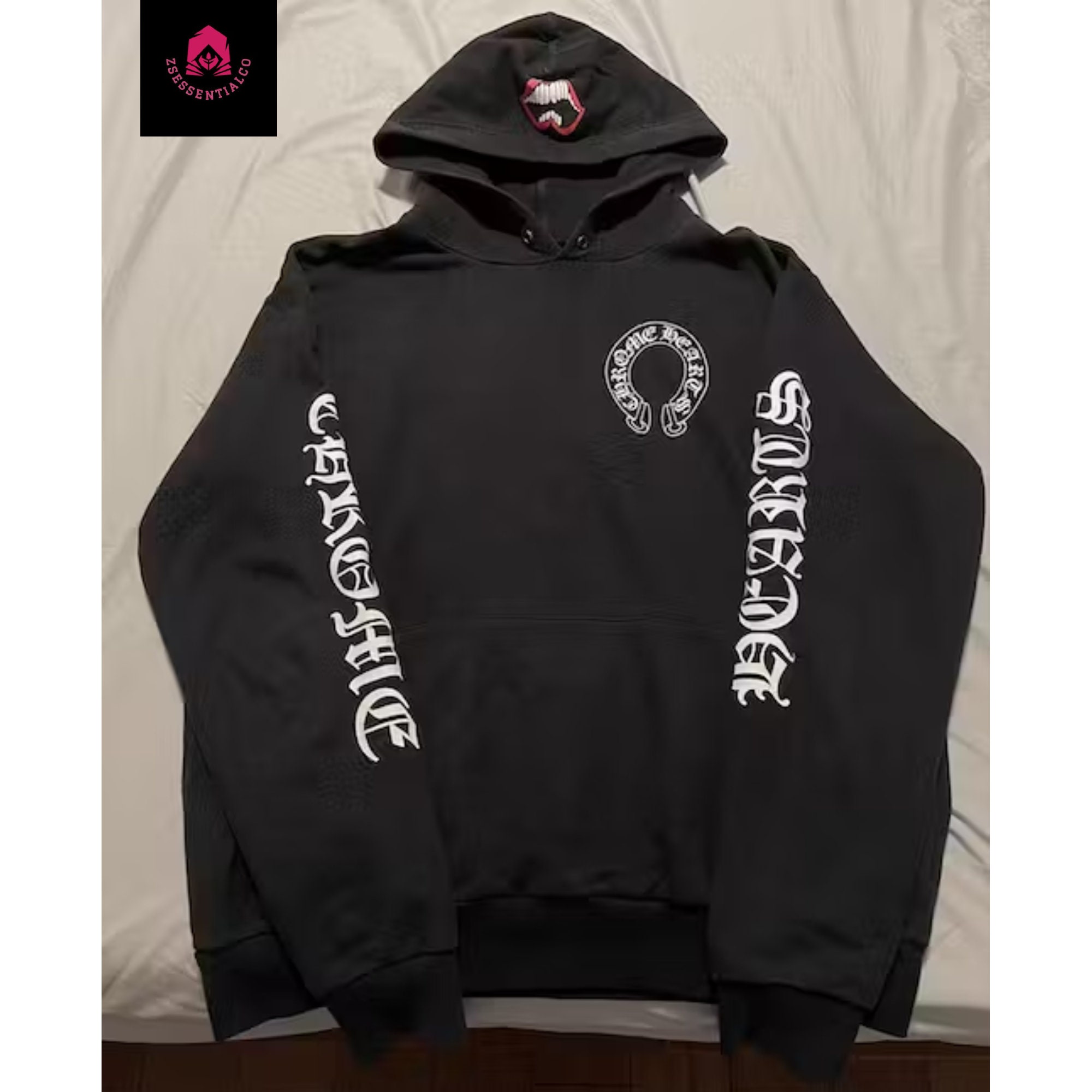 All black shop bape hoodie