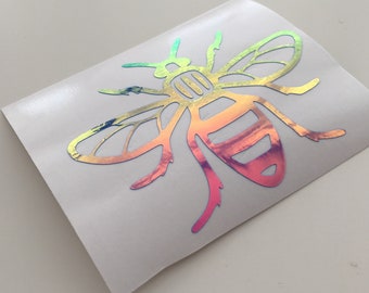Manchester Bee Vinyl Decal
