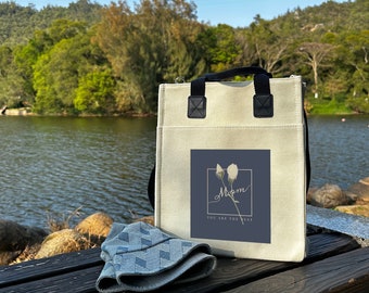 Custom Logo Tote Bags, Canvas Tote Bag, Custom Business Bag, Personalized Gift for Her, Custom Wedding Bags, Multifunctional Bag, Laptop Bag