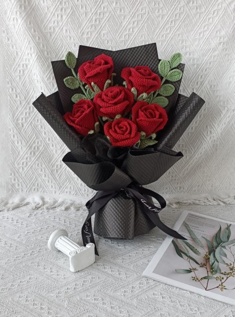 Valentine's Day Gift, Everlasting Rose Bouquet, Forever Rose