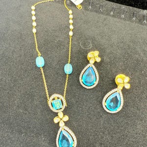 premium quality 925 hallmark pure silver pendent set