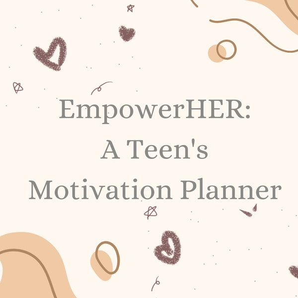 Digital Teen Empowerment Journal, Mindfulness Journal for Teens, Planner for Teens, Teen Success Blueprint,  Digital Confidence Builder