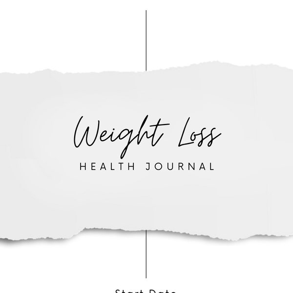 12 Week Weight Loss Planner, Digital Weight Loss Planner, Body Transformation Tracker, Wellness Journey Journal, Weight Loss Accountability