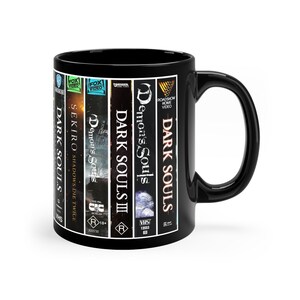 Dark Souls Mug, Fromsoftware Games, Retro VHS Design image 3