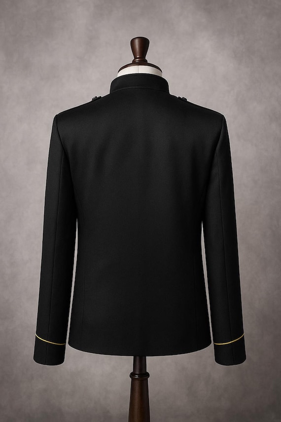 Cappotto In Vera Pelle Steampunk Da Donna / Giacca Frac Gotica