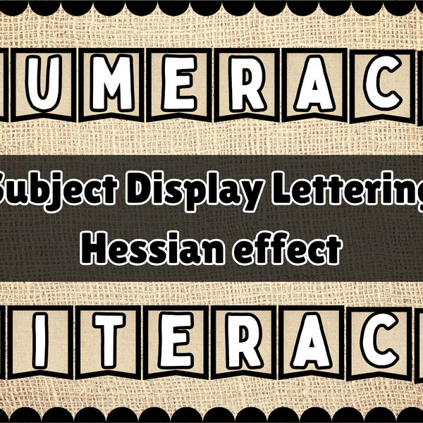 Display Lettering - Etsy UK
