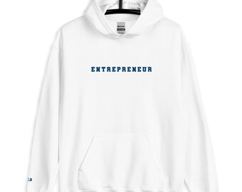 Entrepreneur Hoodie | Embroidered CEO Sweatshirt | Gift for Business Owners | Small Business Owner Hoodie