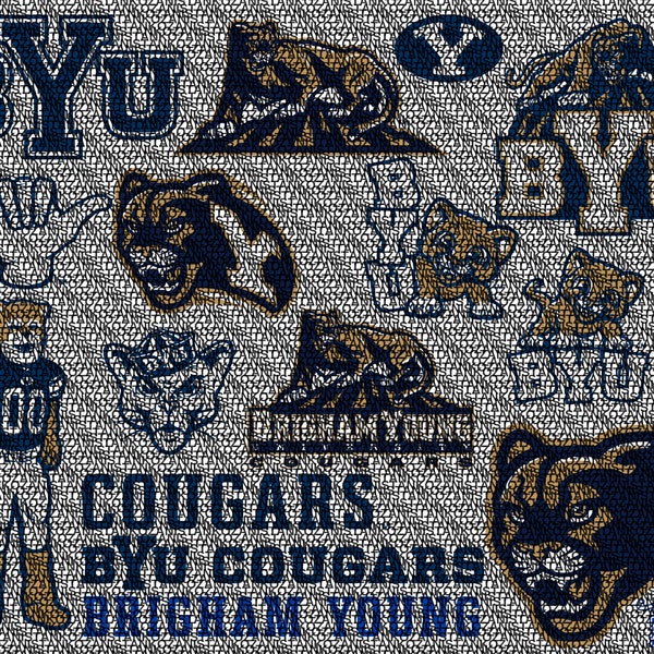 Bringham Young University SVG, Cougars SVG, Game Day, BYU, Football, Basketball, College, Athletics, Instant Download.