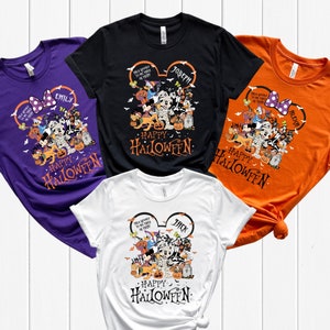 Custom Disney Halloween Shirts, Halloween Matching Shirt, Disney Family Name Halloween Shirts, Disney Halloween Shirts, Halloween Trip Shirt