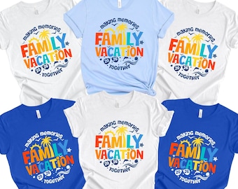 Custom Family Vacation 2026 Shirt, Matching Memories Shirt, Custom Family Trip, Family Beach Trip Shirt, Custom Family Beach Vacation Shirt