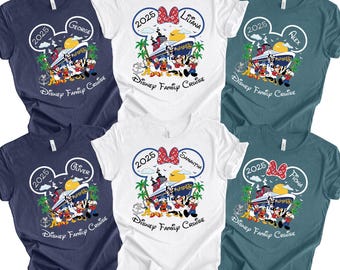 Anpassad familjeskryssning 2026-tröja, matchande familjesemestertröja, kryssningsfamiljeskjorta, kryssningsgruppskjorta 2026, Disney-familjeskryssningskjorta