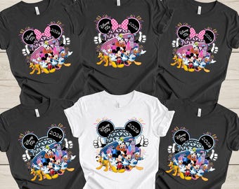 Maglietta Disney Epcot 2026, Maglietta Disney Epcot con nome personalizzato, Maglietta per famiglie Disney Trip, Maglietta coordinata Disney Epcot, Magliette Epcot Disneyworld
