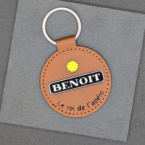 porte clé simili cuir personnalisé