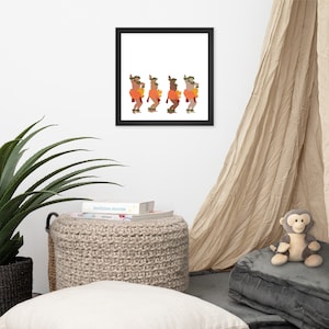 Hula Kane Framed Print
