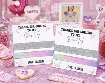 In My Birthday Era Party Favor | Par-Tay Birthday Gift | Friendship Bracelet Theme | Taylor Inspired Birthday Celebration Girls Party Favor