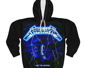 Metallica Pullover Hoodie Ride the Lightning ...and Justice for All Master of Puppets Metallica Kill Em All Black Album Master of Puppets