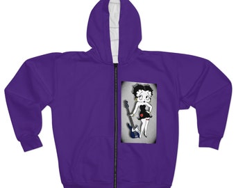 Boop Oop a Doop Serie Sudadera con capucha y cremallera Betty Boop