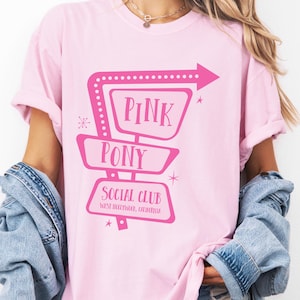 Pink pony social club tshirt pink pony girl shirt midwest princess tee pink pony tee sapphic lesbian shirt pride music tshirt gift for her