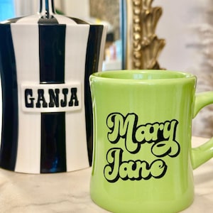 Taza de café retro personalizada, taza de café personalizada, taza de señora, regalo para amantes del café, decoración vintage, taza de restaurante, taza con logotipo de marca, taza de café para nueva mamá