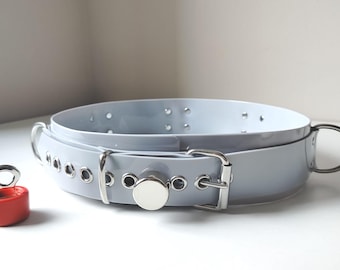 VENTE ! UN CHIEN ! Ceinture de contention Segufix verrouillable. Taille : 70-86 cm. Anneaux en D en acier inoxydable. / Bondage / Entraves