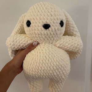 Crochet bunny plushie