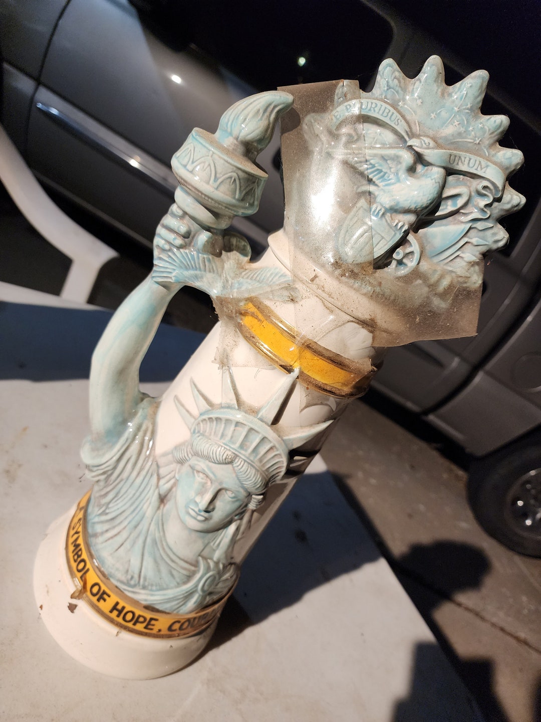 Statue of Liberty Ceramic Stein Etsy