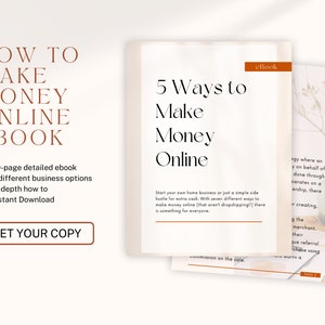 Make Money Online Ebook l How to Make Money at Home l Own a Small Business l Work at Home Jobs