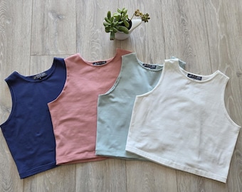 Organic Cotton Crop Top