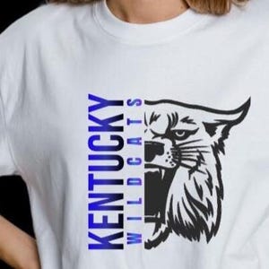 Kentucky Wildcats Unisex T-Shirt, CATS Fan Tee, College Basketball Shirt, Sports Team Apparel, Game Day Top