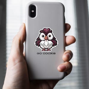 South Carolina Gamecocks Kiss-Cut Stickers, College Fan Baby Game Cocks Decals, Phone Stickers, Laptop Stickers, Water Bottle Decals,