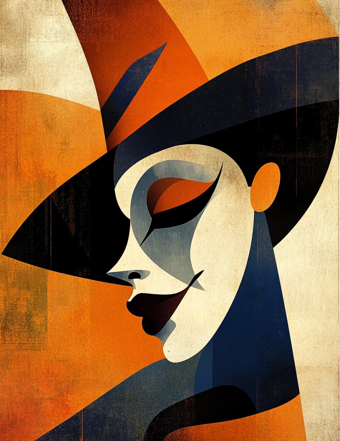 Abstract Fooled Art Deco Jester Clipart: Abstract April Fool's Day Jpgs (digital ...