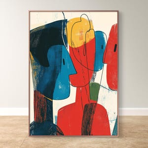 Noruegos: Póster constructivista escandinavo (Descarga digital)